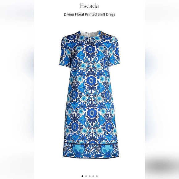 ESCADA Divinu Shift Dress - Picture 2 of 8